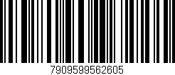 Código de barras (EAN, GTIN, SKU, ISBN): '7909599562605'