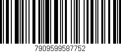 Código de barras (EAN, GTIN, SKU, ISBN): '7909599587752'