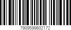 Código de barras (EAN, GTIN, SKU, ISBN): '7909599602172'