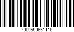 Código de barras (EAN, GTIN, SKU, ISBN): '7909599651118'