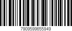 Código de barras (EAN, GTIN, SKU, ISBN): '7909599655949'