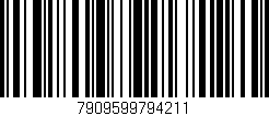 Código de barras (EAN, GTIN, SKU, ISBN): '7909599794211'