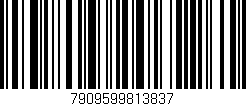 Código de barras (EAN, GTIN, SKU, ISBN): '7909599813837'