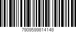 Código de barras (EAN, GTIN, SKU, ISBN): '7909599814148'