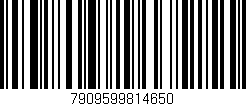 Código de barras (EAN, GTIN, SKU, ISBN): '7909599814650'