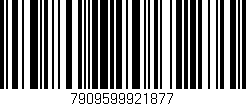 Código de barras (EAN, GTIN, SKU, ISBN): '7909599921877'
