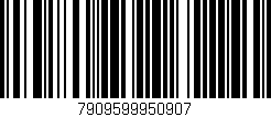 Código de barras (EAN, GTIN, SKU, ISBN): '7909599950907'