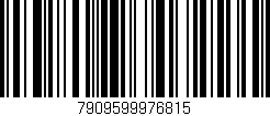 Código de barras (EAN, GTIN, SKU, ISBN): '7909599976815'