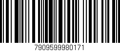 Código de barras (EAN, GTIN, SKU, ISBN): '7909599980171'