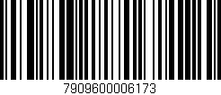 Código de barras (EAN, GTIN, SKU, ISBN): '7909600006173'