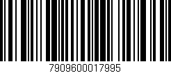 Código de barras (EAN, GTIN, SKU, ISBN): '7909600017995'