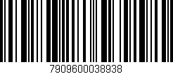 Código de barras (EAN, GTIN, SKU, ISBN): '7909600038938'