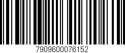Código de barras (EAN, GTIN, SKU, ISBN): '7909600076152'
