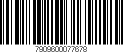 Código de barras (EAN, GTIN, SKU, ISBN): '7909600077678'