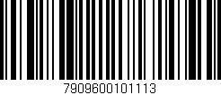 Código de barras (EAN, GTIN, SKU, ISBN): '7909600101113'
