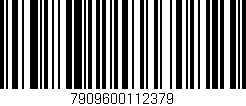 Código de barras (EAN, GTIN, SKU, ISBN): '7909600112379'