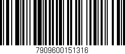 Código de barras (EAN, GTIN, SKU, ISBN): '7909600151316'