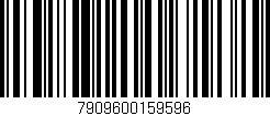 Código de barras (EAN, GTIN, SKU, ISBN): '7909600159596'