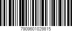 Código de barras (EAN, GTIN, SKU, ISBN): '7909601028815'