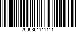 Código de barras (EAN, GTIN, SKU, ISBN): '7909601111111'