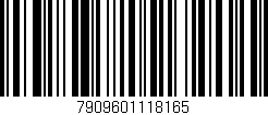 Código de barras (EAN, GTIN, SKU, ISBN): '7909601118165'