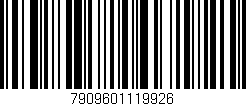 Código de barras (EAN, GTIN, SKU, ISBN): '7909601119926'