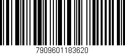 Código de barras (EAN, GTIN, SKU, ISBN): '7909601183620'