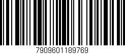 Código de barras (EAN, GTIN, SKU, ISBN): '7909601189769'