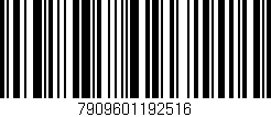 Código de barras (EAN, GTIN, SKU, ISBN): '7909601192516'