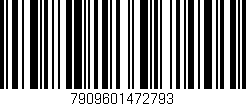 Código de barras (EAN, GTIN, SKU, ISBN): '7909601472793'