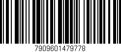 Código de barras (EAN, GTIN, SKU, ISBN): '7909601479778'