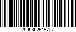 Código de barras (EAN, GTIN, SKU, ISBN): '7909602515727'