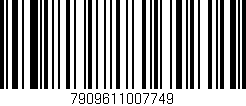 Código de barras (EAN, GTIN, SKU, ISBN): '7909611007749'