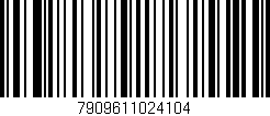 Código de barras (EAN, GTIN, SKU, ISBN): '7909611024104'