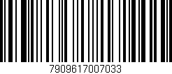Código de barras (EAN, GTIN, SKU, ISBN): '7909617007033'