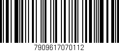 Código de barras (EAN, GTIN, SKU, ISBN): '7909617070112'