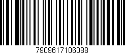 Código de barras (EAN, GTIN, SKU, ISBN): '7909617106088'