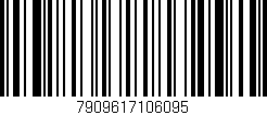 Código de barras (EAN, GTIN, SKU, ISBN): '7909617106095'
