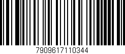 Código de barras (EAN, GTIN, SKU, ISBN): '7909617110344'