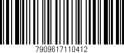 Código de barras (EAN, GTIN, SKU, ISBN): '7909617110412'