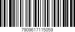 Código de barras (EAN, GTIN, SKU, ISBN): '7909617115059'