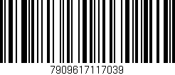 Código de barras (EAN, GTIN, SKU, ISBN): '7909617117039'