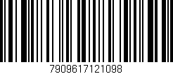 Código de barras (EAN, GTIN, SKU, ISBN): '7909617121098'