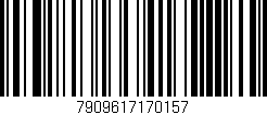 Código de barras (EAN, GTIN, SKU, ISBN): '7909617170157'