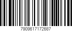 Código de barras (EAN, GTIN, SKU, ISBN): '7909617172687'