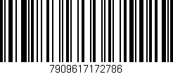Código de barras (EAN, GTIN, SKU, ISBN): '7909617172786'
