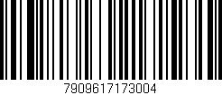 Código de barras (EAN, GTIN, SKU, ISBN): '7909617173004'