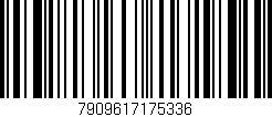 Código de barras (EAN, GTIN, SKU, ISBN): '7909617175336'