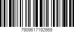 Código de barras (EAN, GTIN, SKU, ISBN): '7909617192869'