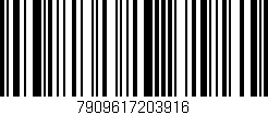 Código de barras (EAN, GTIN, SKU, ISBN): '7909617203916'